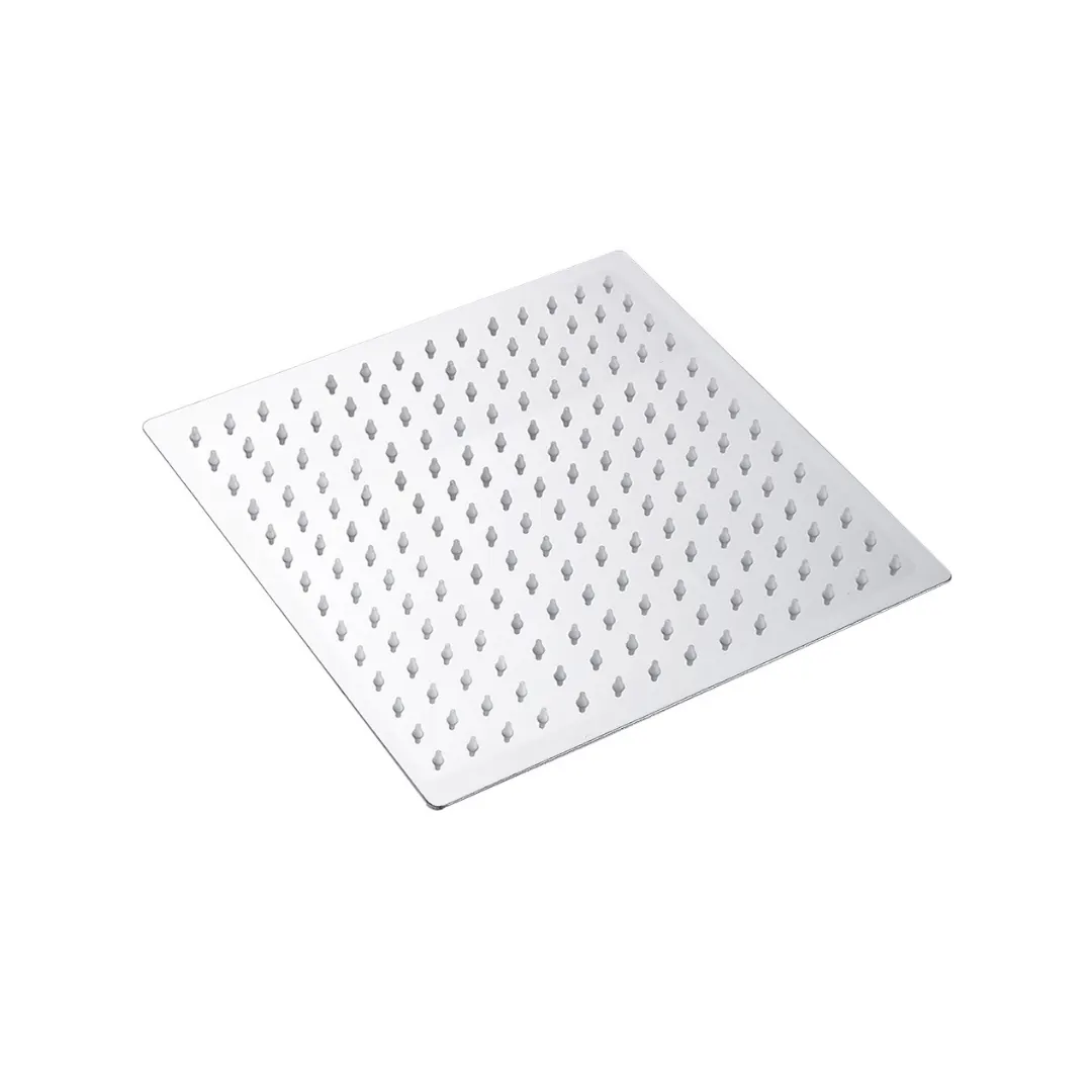 Regadera anticalcárea cuadrada