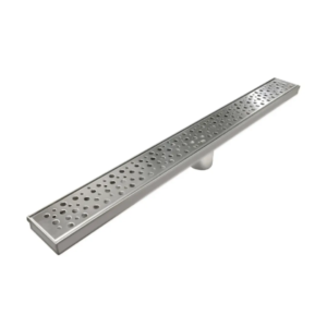 Rejilla rectangular estriada de 24”