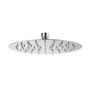 Regadera metálica redonda 12” Satinada