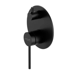 Monomando para Ducha con divertirdor, Negro mate UPC