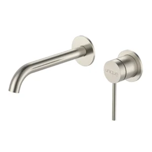 Monomando de pared para lavamanos. Satinado UPC