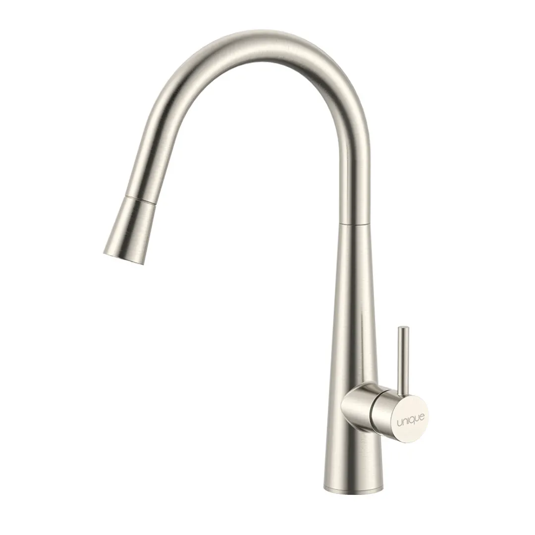 Monomando para fregadero Acero Inoxidable Satinado
