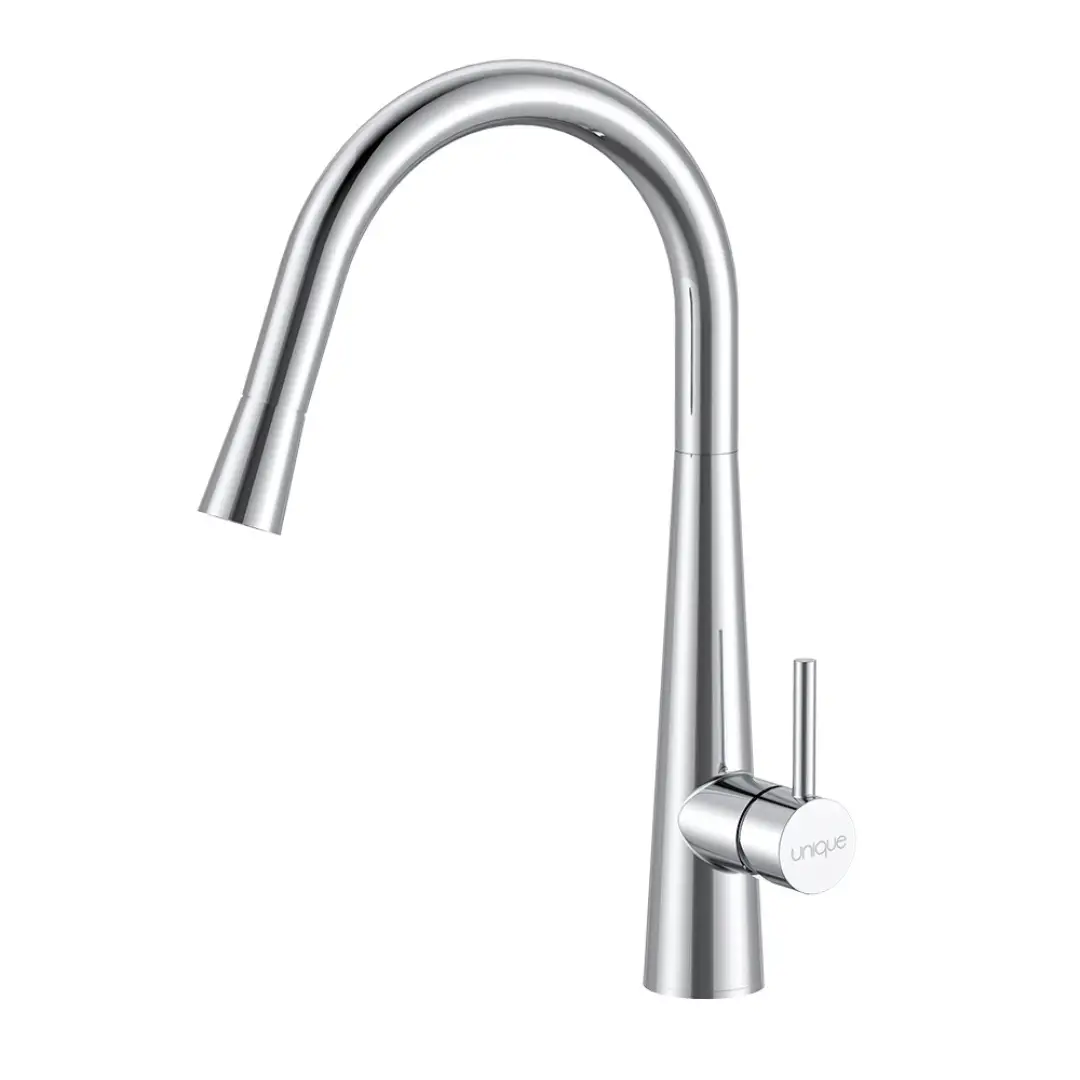 Monomando para fregadero Acero Inoxidable Cromado